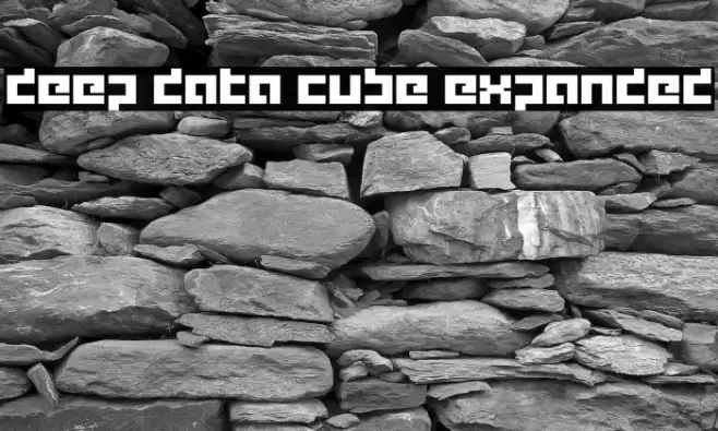 deep data cube expanded Font examples