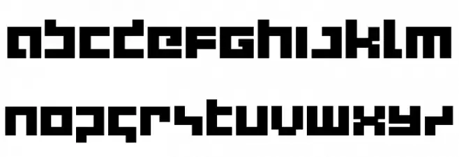 deep data cube expanded फ़ॉन्ट लोअरकेस