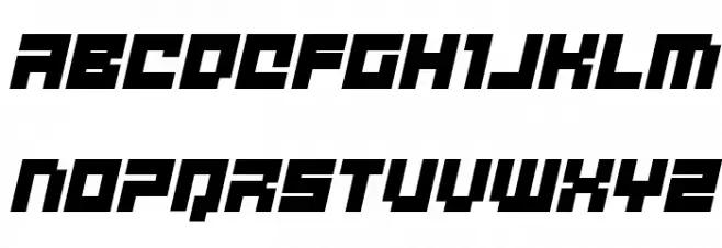 deep data cube italic Caratteri MAIUSCOLE