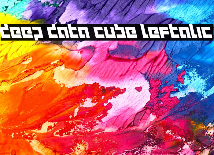 deep data cube leftalic Example 1