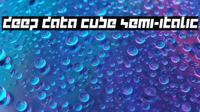 deep data cube semi-italic Example 3