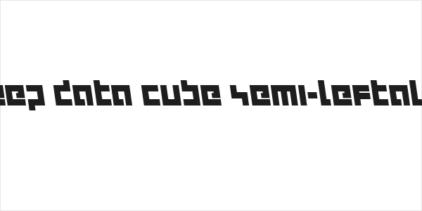 deep data cube semi-leftalic Logo