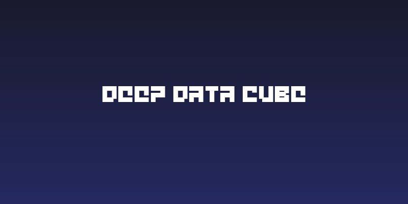 deep data cube Social Header