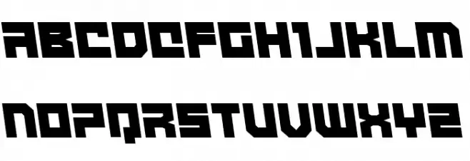 deep data semi-leftalic Шрифта ВЕРХНИЙ