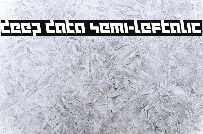 deep data semi-leftalic Example 2