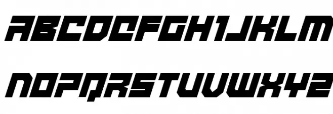 deep data super-italic 字体 大写