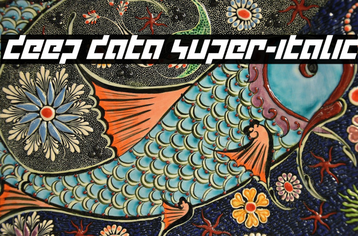 deep data super-italic Example 3