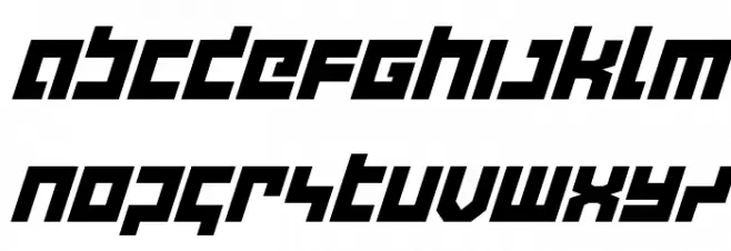 deep data super-italic 字体 小写