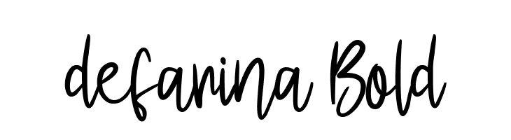 defarina Bold  font caratteri gratis