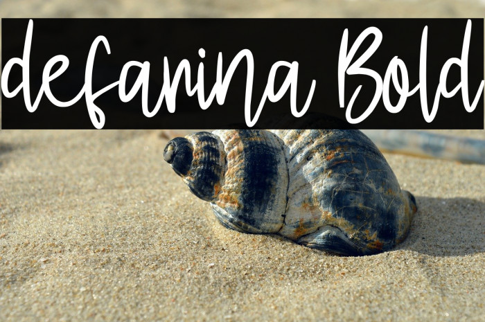 defarina Bold Example 2