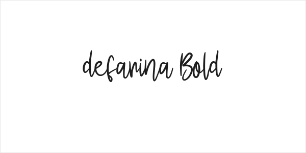 defarina Bold Logo