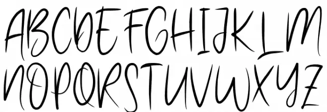 defarina Шрифта ВЕРХНИЙ