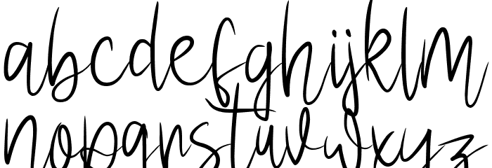 defarina Font LOWERCASE