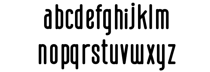 defatted milk Bold フォント 小文字