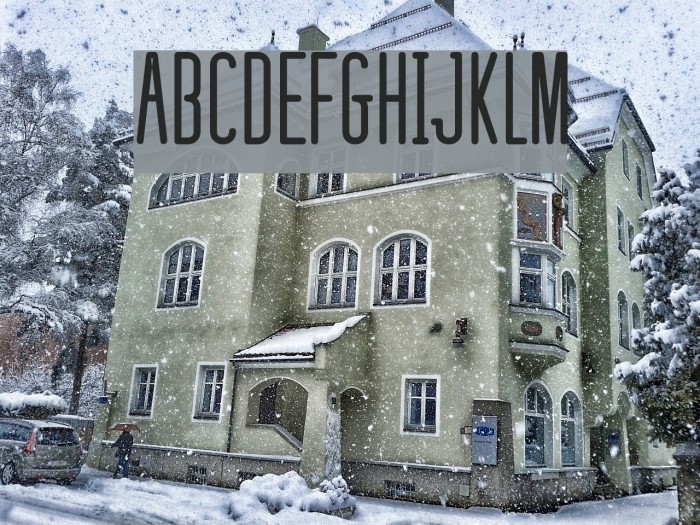 defatted milk Font examples