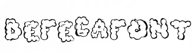 defecafont  Frei Schriftart Herunterladen