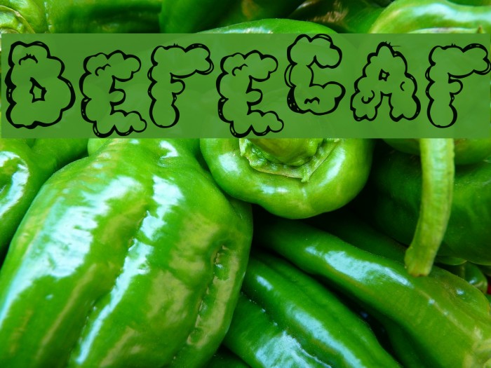 defecafont Font examples