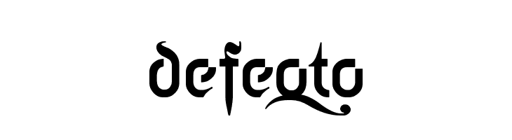 defeqto  Free Fonts Download