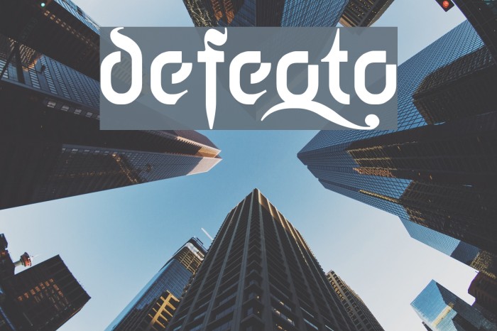 defeqto Font examples