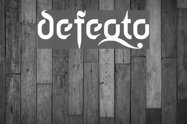 defeqto Font examples