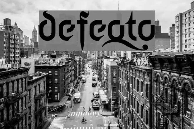 defeqto Font examples