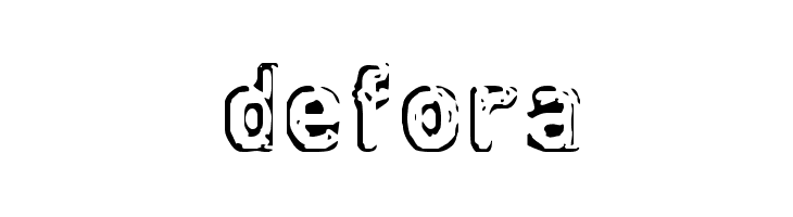 defora Font