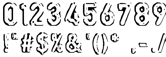 defora Font OTHER CHARS