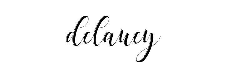 delaney  नि: शुल्क फ़ॉन्ट्स डाउनलोड