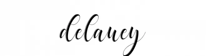 delaney  Скачать бесплатные шрифты