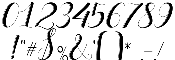 delaney Font OTHER CHARS