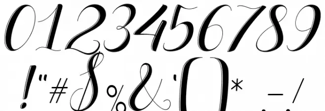 delaney Font OTHER CHARS