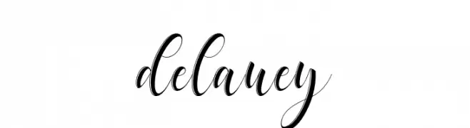 delaney  font caratteri gratis