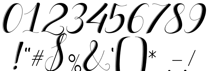 delaney Font OTHER CHARS