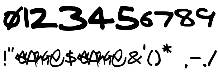 delarge Font OTHER CHARS