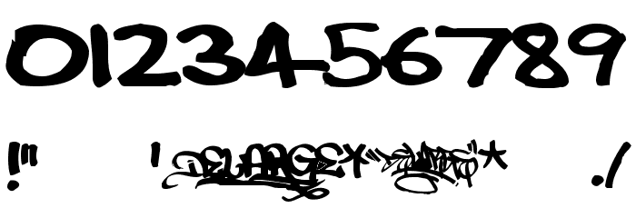 delargeMarkerPenv2 Font OTHER CHARS
