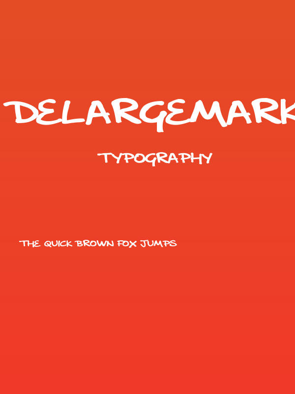 delargeMarkerPenv2 Poster