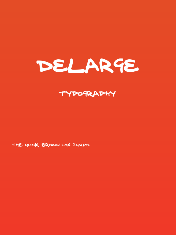 delarge Poster