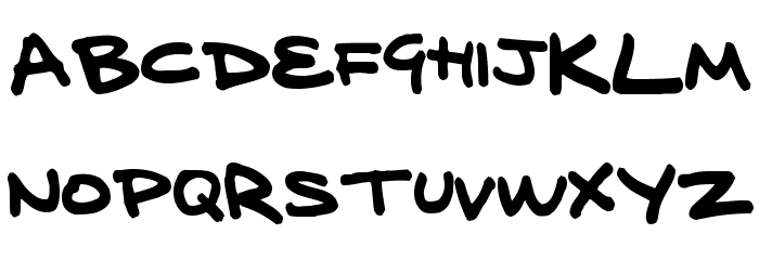delarge Font LOWERCASE