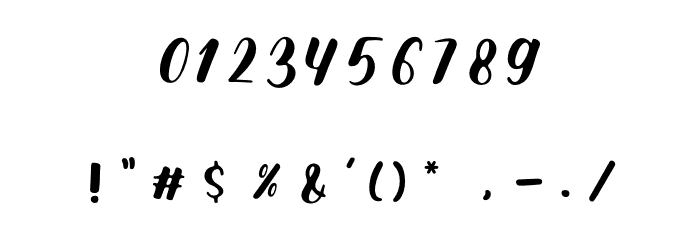 delicia Font OTHER CHARS