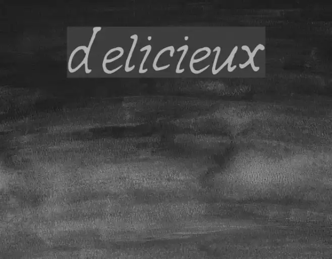 delicieux Example 3