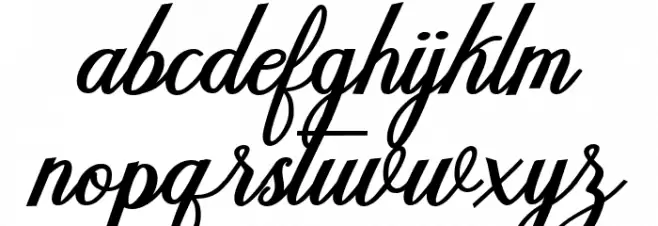 delightful-script Fonte MINÚSCULAS