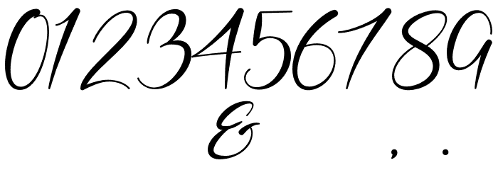delima Font OTHER CHARS