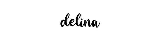 delina  baixar fontes gratis