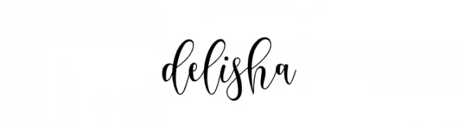 delisha  Descarca Fonturi Gratis