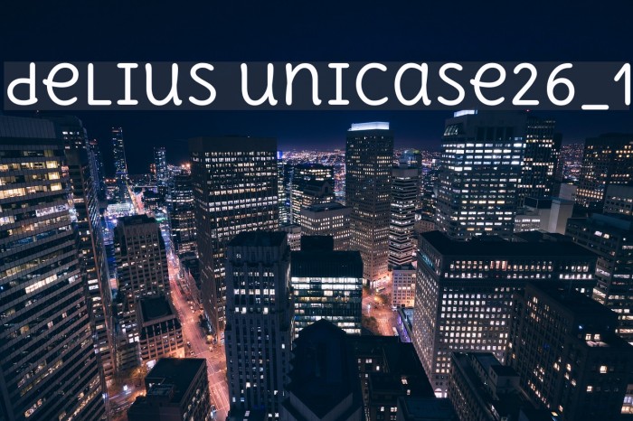 delius unicase26_1 Example 3