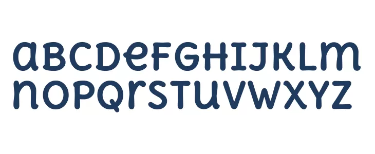 deliusunicase bold1 Font LOWERCASE