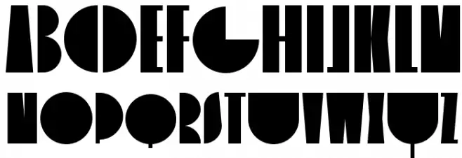 delizioso Schriftart Groß