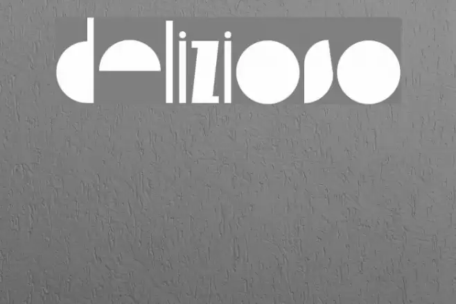 delizioso Font examples