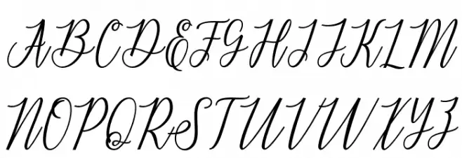 delthami Font Litere mari