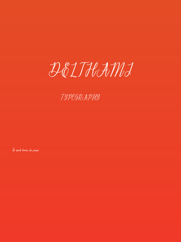 delthami Poster